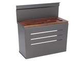 Wall Mount Cutlery Block Rack Aluminium Alloy Multifunctional Kitchen Cutlery Holder Utensil V1294-YM0901-3118240192011