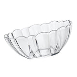 Luxshiny Transparent Acrylic Lotus Bowl - Lightweight Serving Bowl for Salad, Fruits, Desserts, V1189-WXFWAL-20260326-01862