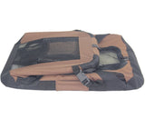 YES4PETS Large Portable Foldable Pet Dog Cat Puppy Travel Cage Soft Crate-Brown V278-SC-L_BROWN