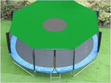 Trampoline Shade Cover, 10FT Sunscreen & Rainproof Anti-UV Trampolines Sunshade Accessories for V1192-AZ-W-33793