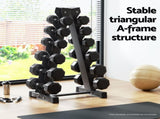 Everfit Dumbbells Rack 6 Tier Dumbbell Stand Home Gym Storage 200kg Capacity FIT-I-RACK-6L