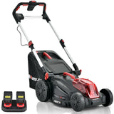 BAUMR-AG 520CX 40V SYNC 17" Cordless Lawn Mower Kit, Fast Charger, 2 x 4Ah Battery, 5 Cutting V219-MOWCLSBM520A
