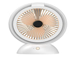 USB Desk Fan Portable Rechargeable Fan with Ring Light Small Multifunctional Personal Fan for V1294-YM0901-3113230229711