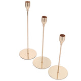 Single Head Candlestick Candle Holder Stand Home Table Decorative Ornament Wedding Decoration V1294-YM0718-3115210001611