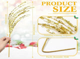 10PCS Glitter Picks Long Artificial Glitter Stem Flower Arrangements for V1366-AZ2-W-13387