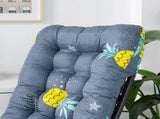 Chaise Lounger Cushion, Thick Padded Seat Cushion Reclining Chair Rocking with Ties, Soft and V1370-AZ4-06597