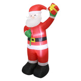 Santaco Inflatable 2.4M Santa Claus LED Christmas Decor INFL1053