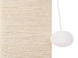 PaWz Cat Scratching Post 83cm Tall Sisal with Stable Base for Large Adults White PT1464-AU