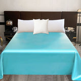 Queen Sheet Only, Soft Silky Smooth Satin Cooling Sheets, Easy-Fit Deep Pocket, Soft Microfiber V1192-AZ-W-22032