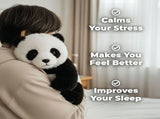 2PCS Panda Plush Toy - Soft Stuffed Animal Dolls for Kids, Cute Hugging Teddy Bear for Children, V1370-AZ4-10580