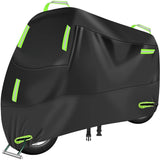 Waterproof Outdoor Motorcycle Cover, Motorcycle Cover for Scooter, With Lock Holes and Reflective V1189-LC-QP-00800