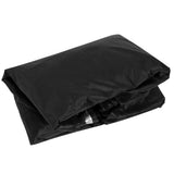 210D Black Cart Cover Waterproof Rainproof Dustproof Cover for Golf Cart Home Supplies V1294-YM0901-3117200104511