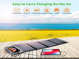 CHOETECH SC005 22W Portable Waterproof Foldable Solar Panel Charger V28-ELECHOSC005