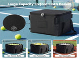 Everfit Foldable Tennis Hopper Stand with Wheels Holds Up to 150 Balls BSR-A-TENNIS