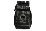 Fishing Tackle Backpack With Rod Holder Outdoor Shoulder Fishing Gear Bags - Green V1308-DSZKI-891-1