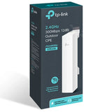 TP-Link CPE220 2.4GHz 300Mbps 12dBi Outdoor CPE AP.,Client,AP Router,AP Client Router 13km Wireless V1202-V2-NWTL-CPE220