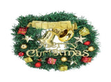 Christmas Wreath Outdoor Lighted Christmas Wreath for Holiday Xmas Party Decorations V1294-YM0710-3115210161111