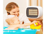 Portable Electric Mini Fan Heater Desktop Household Wall Desktop Heating Stove Radiator Warmer V1192-AZ-W-14263