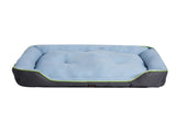 PaWz Pet Cooling Bed Sofa Mat Bolster Large PT1100-L-GY_NZ
