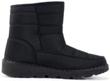 Women's Fleece-Lined Snow Boots, Waterproof Warm Winter Boots with Non-Slip Sole for Cold Weather V1189-LC-DG-00216