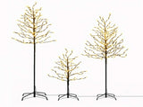 Jingle Jollys 3 Pack LED Christmas Tree Lighted Birch Tree Indoor Outdoor Xmas Decor Warm White XMAS-MOT-TWIG-3PC