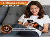 Black 2-piece Electric Heating Wrist Massager with and Hot Compress - 3 Heat Levels, 3 V888-ELOSUNG50618