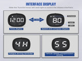 Speedometer - Digital GPS Speedometer - Head-up Display - KMH/MPH - With driver fatigue alert and V1188-MS-313-0627