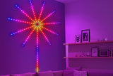 Two App Control Launch Burst Effect Color Changing USB Smart Firework Led Strip Lights with Remote V1263-JX-6738-2