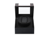 Embellir Watch Winder Box Automatic Single Quiet Carbon Fibre Black WBX-WIN-SINGLE-BK
