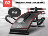 Foldable Adjustable Sit Up Abdominal Bench Press Weight Gym Ab Exercise Fitness V610-GYM-SUPINE83121