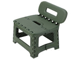 Folding Step Stool PP Thickened Portable Small Kids Step Stool with Handle for Outdoor Camping V1294-YM0901-3116240023213
