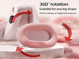 Adjustable Resistance Leg TrainerHome 360-Degree Rotatable Shaping, Anti-Slip Spring Strength V1106-MTQ004