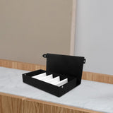 Black Sunglasses Case Compact Convenient Glasses Supply Container for Home Use V1370-AZ4-20918