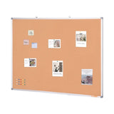 48"x36" Large Cork Board Wall-Mounted Bulletin Board with Pin Board Perfect for School, Home, V952-RMB48X36WLBKMTG00V0