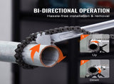 Chain Wrench, 48 inch Chain Pipe Wrench, 13.4 inch Diameter Capacity, CRV Reversible Pipe Fitting V952-GQBSLT48INCHG4URHV0