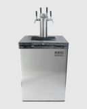 Keg King - Kegmaster Series XL Kegerator - Fastap Quadruple Tap V225-XL4TFP