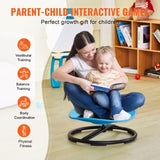 VEVOR Autistic Kids Spinning Chair 220 lbs Non Slip Sensory Swivel Chair Blue V952-ETZYYXLS100K207B7V0