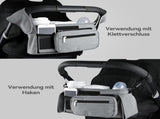 Universal storage bag for stroller - with drink holder - cup holder - stroller storage accessories V1189-WXFBOL-3-3