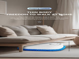 Black Smart Robotic Floor Mop with Humidifier Spray - Ultra-Slim Automatic Wet & Dry Floor Cleaner V888-ELOSUNG32904