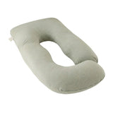 CARLA HOME U Shape Pregnancy Pillow Full Body Support - Green - Polyester - Full Body Pillow V178-36503