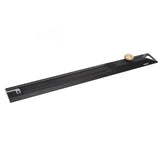 Aluminum Alloy Straight Ruler 25cm Precise Scale Professional for Woodworking Drawing Measuring Tool V1294-YM0901-3114240054311