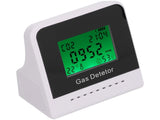 400-5000ppm Air Quality Detector CO Temperature Humidity Monitor with Clock USB Charging V1294-YM0901-3113210099011
