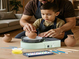 Mini Pottery, 158 mm Turntable, Forward and Reverse Rotation, Adjustable Speed, Electric Clay V952-ETLPJFXLSWJBV8R4E001V3