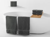 Cotton Bath Sheets Set of 2-70" x 35" Extra Large Soft Bath Towel for Adults, Absorbent & V1258-DP02-F-494