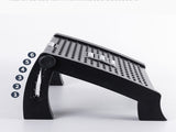 Under Foot Stool with Roller Massager 6 Levels Height Adjustable Prevent Slip Ergonomic Under V1294-YM0901-3117240154611