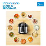 Midea 5.7L 12 Programs Pressure Cooker V943-MPC60010ADKH