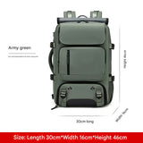4-in-1 Convertible Travel Backpack & Briefcase - Large Capacity, 16" Laptop Compartment, USB V888-ELOSUNG37083