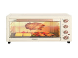 Devanti 60L Convection Oven Electric Fryer Ovens 2000W Cream ECO-B-NHP-60L-CR