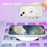 Ultimake Shockproof Transparent Magsafe Cover Case for iPhone 15 Plus V28-MOBCRAIP15PLUSMS