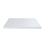Giselle 8cm Memory Foam Mattress Topper Gel Egg Crate Foam Bamboo King Single MATTRESS-TOP-EC-BAM-8-KS